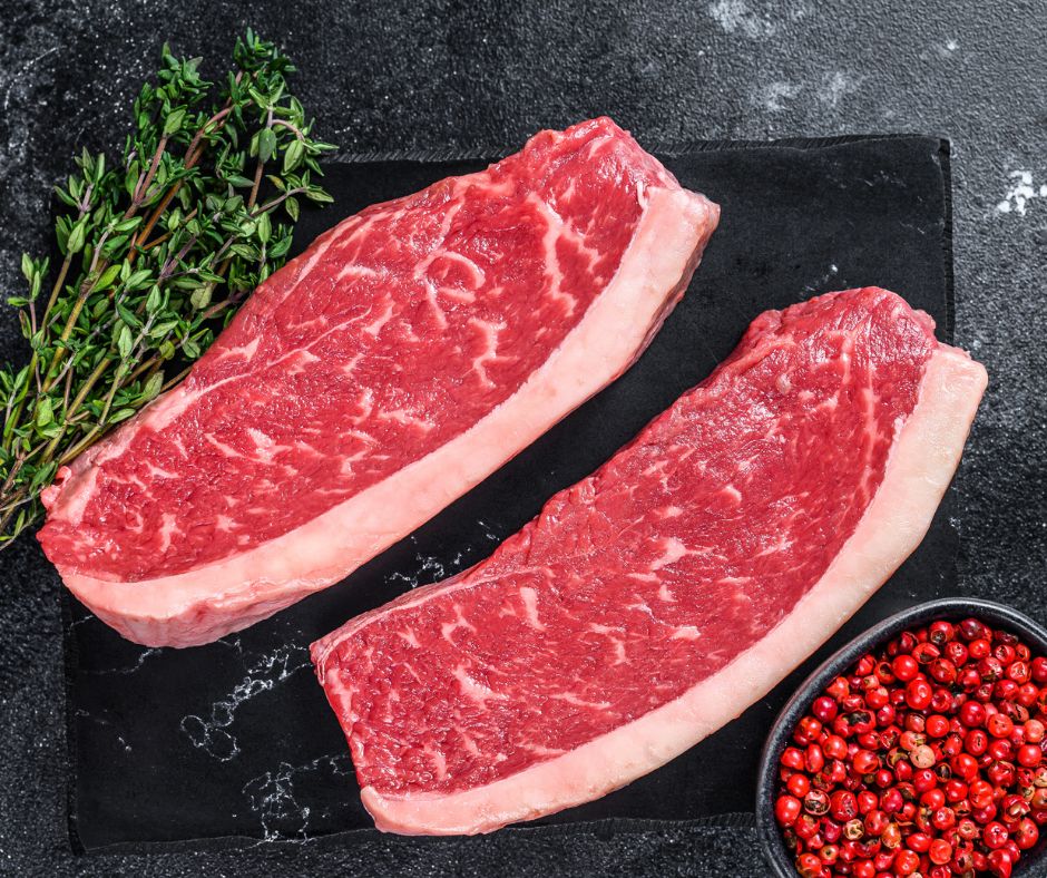 Dexter Cattle Premium Sirloin Steak pack of two, 490g